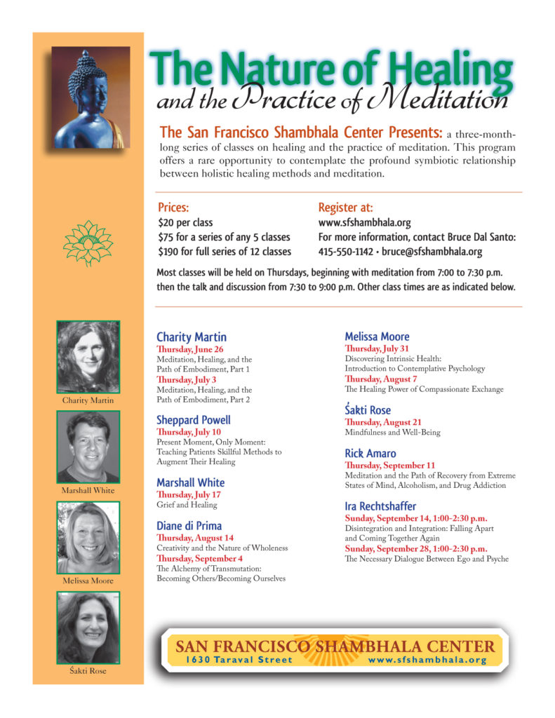 11) The Nature of Healing Poster 11) The Nature of Healing Poster
